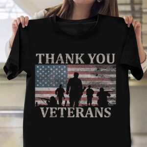 Veteran T Shirt, Thank You Veteran Shirt…