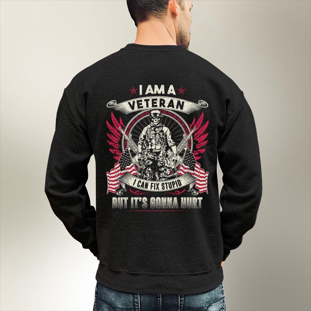 Veteran T Shirt, Veteran I Can Fix Stupid T-Shirt, Veterans Day Shirts