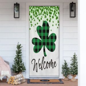 Welcome Door Cover, St Patrick’s Day Lucky…