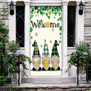 Welcome St Patrick s Day Gnomes Saint Gnomes Door Cover St Patrick s Day Door Cover St Patrick s Day Door Decor 2 x8uo78.jpg