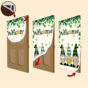 Welcome St Patrick s Day Gnomes Saint Gnomes Door Cover St Patrick s Day Door Cover St Patrick s Day Door Decor 3 gbdosb.jpg