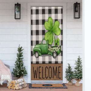 Welcome St Patrick’s Day Green Truck Door…