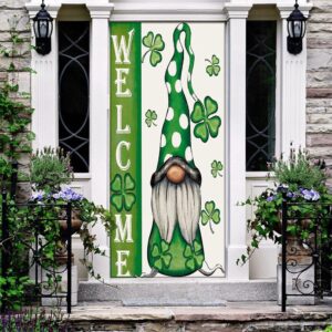 Welcome St Patricks Day Gnomes St Gnomes Door Cover St Patrick s Day Door Cover St Patrick s Day Door Decor 2 ftdq5t.jpg