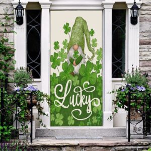 Welcome St Patricks Day Lucky Gnome Saint Door Cover St Patrick s Day Door Cover St Patrick s Day Door Decor 2 njxfvt.jpg