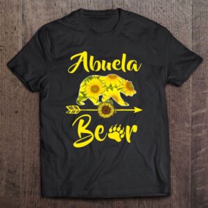 Abuela Bear Sunflower Gift Funny Mothers Day…