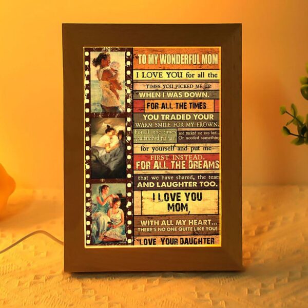 All The Dreams We Have Shared The Tears And Laughter Too Frame Lamp, Picture Frame Light, Frame Lamp, Mother’s Day Gifts