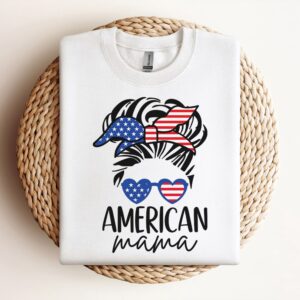 American Mama Sweatshirt, Mother Sweatshirt, Sweatshirt For…