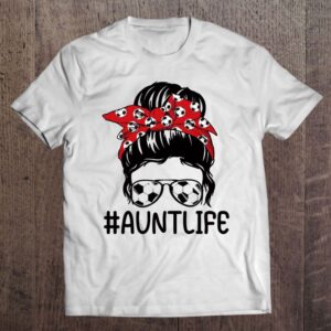 Aunt Life Soccer Mothers Day Funny Auntie…