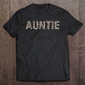 Auntie Cute Leopard Print Aunt Mother’s Day…