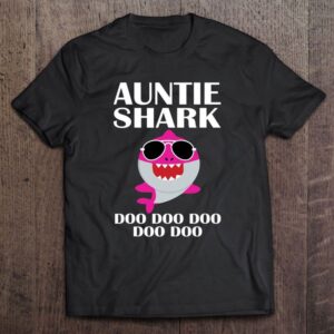 Auntie Shark Doo Doo Mothers Day Auntie…
