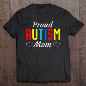 Autism Awareness Proud Autistic Mom Cute Puzzle…