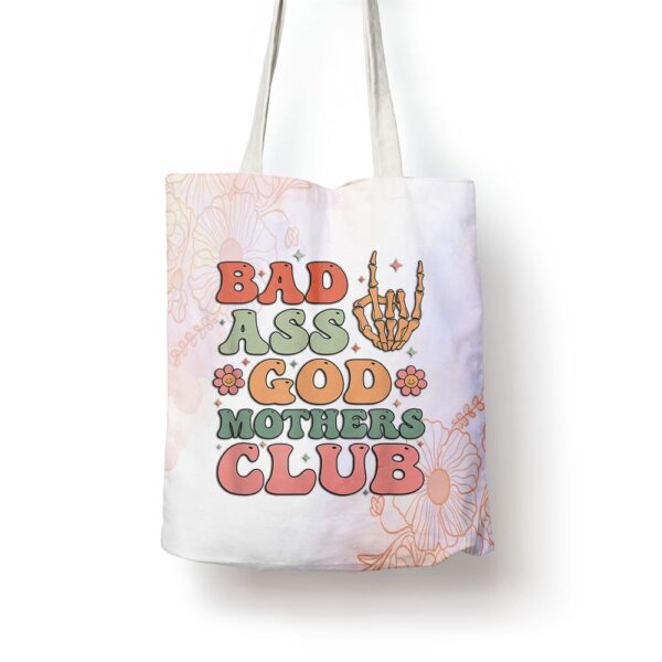 Bad Ass Godmothers Club Funny Mothers Day Tote Bag, Mom Tote Bag, Tote Bags For Moms, Mother’s Day Gifts