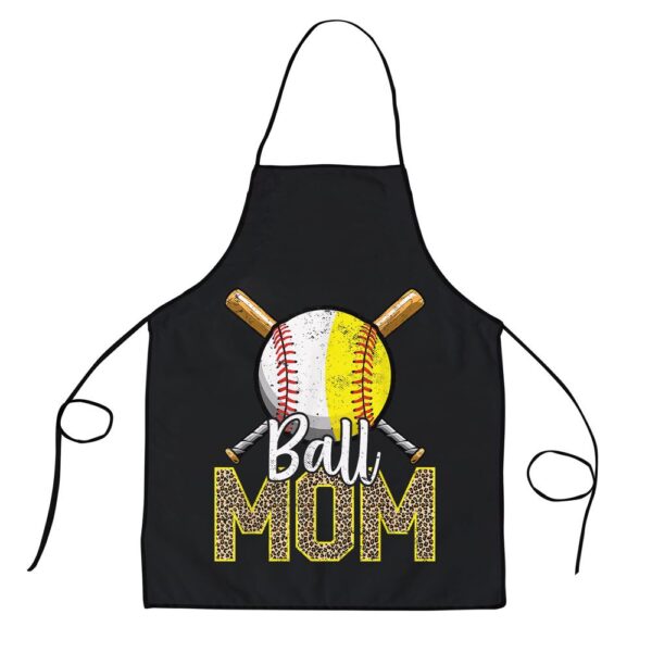 Ball Mom Baseball Softball Mama Women Mothers Day Apron, Aprons For Mother’s Day, Mother’s Day Gifts
