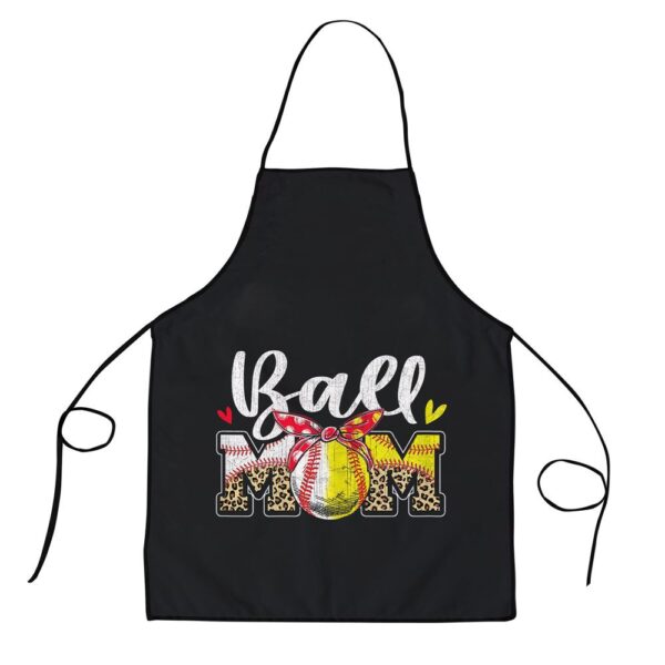 Ball Mom Baseball Softball Mom Mama Women Mothers Day Apron, Aprons For Mother’s Day, Mother’s Day Gifts