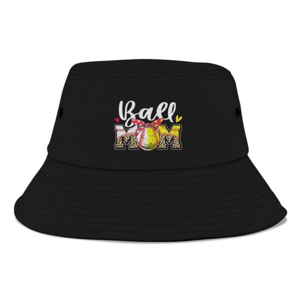 Ball Mom Baseball Softball Mom Mama Women Mothers Day Bucket Hat, Mother Day Hat, Mother’s Day Gifts