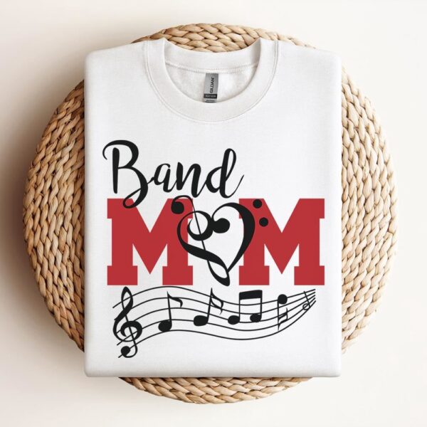 Band Mom Music Sweatshirt, Mother Sweatshirt, Sweatshirt For Mom, Mum Sweatshirt
