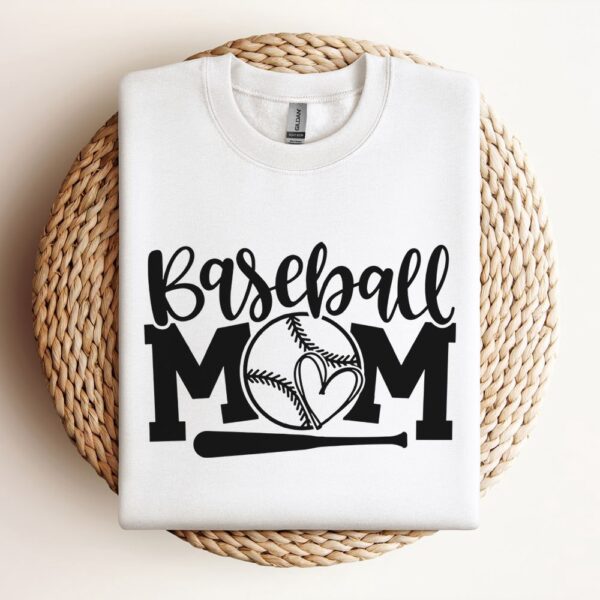 Baseball Mom Sweatshirt, Mother Sweatshirt, Sweatshirt For Mom, Mum Sweatshirt