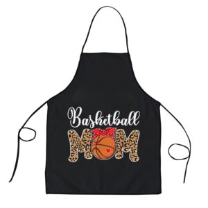 Basketball Mom Leopard Messy Bun Game Day Funny Mothers Day Apron Aprons For Mother s Day Mother s Day Gifts 1 n9znsq.jpg