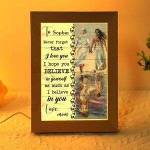 Beach Mother Daughter Reflection Never Forget I Love You Mom Personalized Frame Lamp Picture Frame Light Frame Lamp Mother s Day Gifts 2 kbpcic.jpg