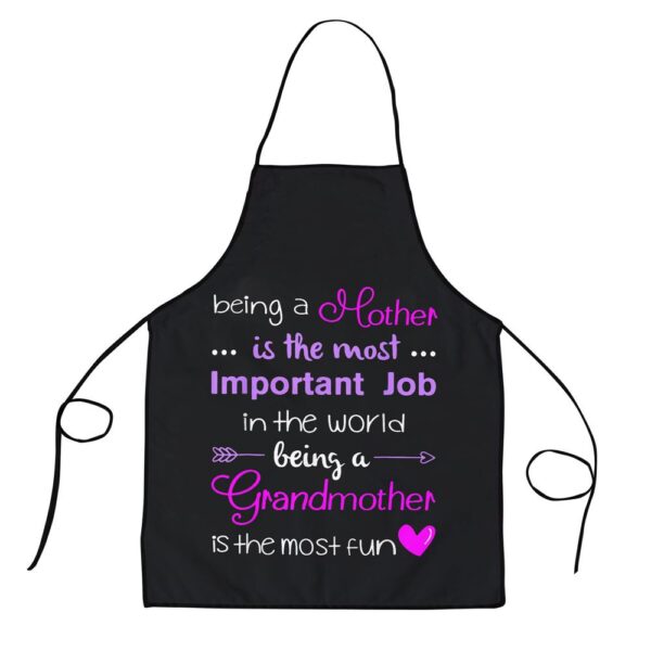 Being a Mother Is The Most Important Job Mothers Day Apron, Aprons For Mother’s Day, Mother’s Day Gifts