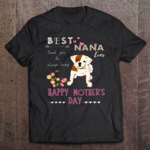 Best Dog Nana Ever Thanks Dog Grandma…