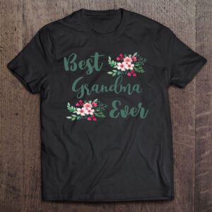 Best Grandma Ever Grandmother Gifts Grandma T-Shirt,…