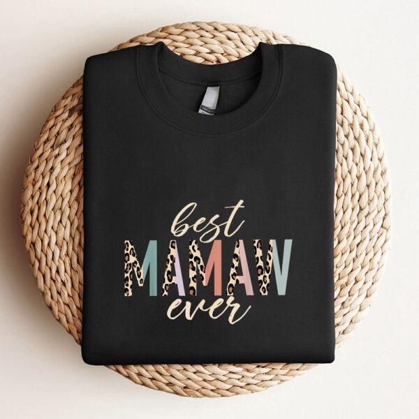 Best Mamaw Ever Gifts Leopard Print Mothers Day Sweatshirt, Mother Sweatshirt, Sweatshirt For Mom, Mum Sweatshirt