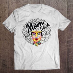 Black Queen Mom Shirt Gift African American…
