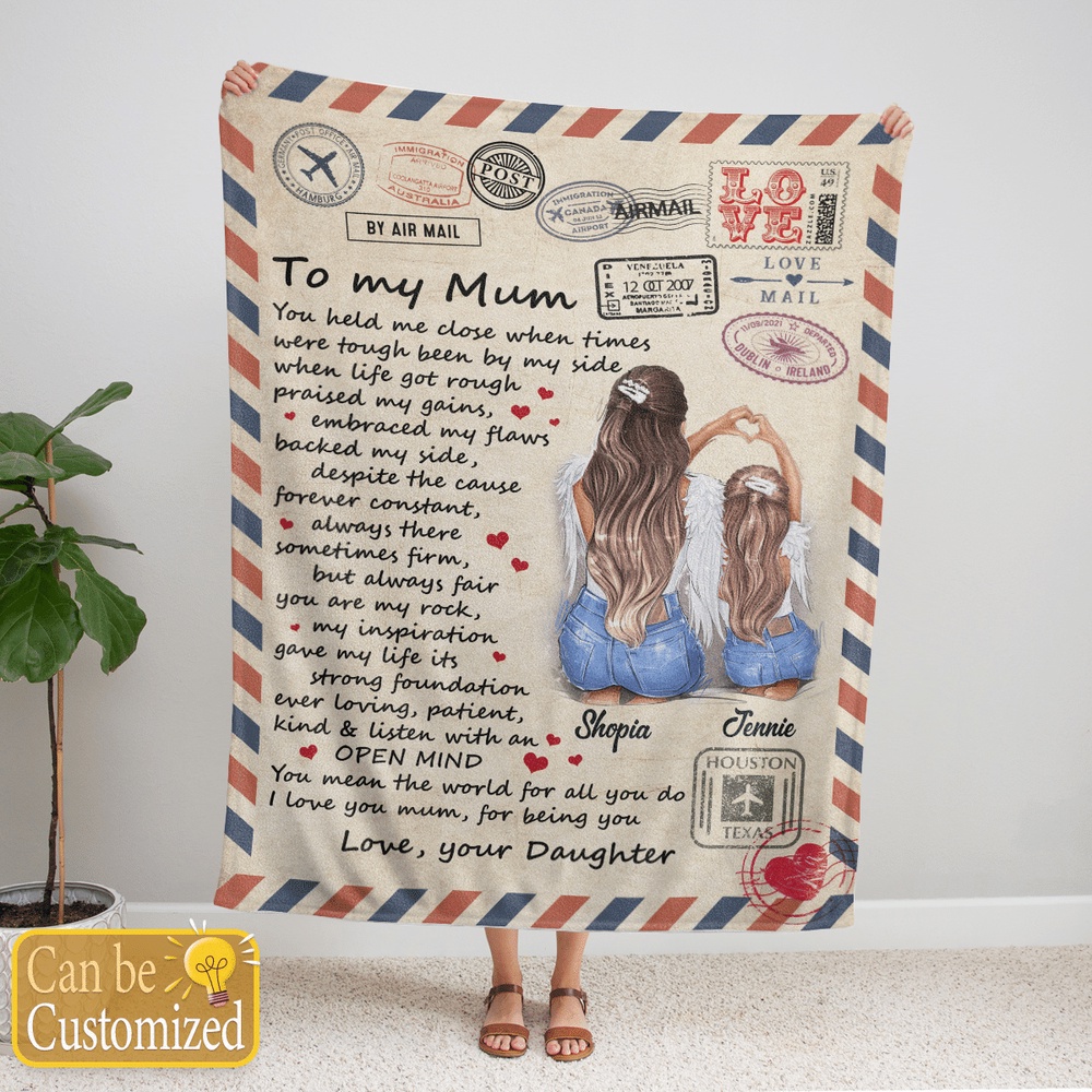 Blanket For Mom You Held Me Close When Times Custom Name Blanket, Blankets For Mothers Day Blanket For Mom You Held Me Close When Times Custom Name Blanket, Blankets For Mothers Day