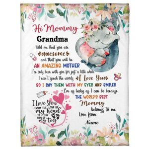 Blanket For New Mom From Baby Told…