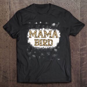 Bleached Mama Bird Shirt Mom And Mini…