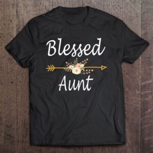 Blessed Aunt Mothers Day Gifts T-Shirt, Mother’s…