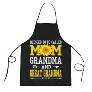 Blessed To Be Called Mom Grandma Great Grandma Mothers Day Apron Aprons For Mother s Day Mother s Day Gifts 1 fggmwn.jpg