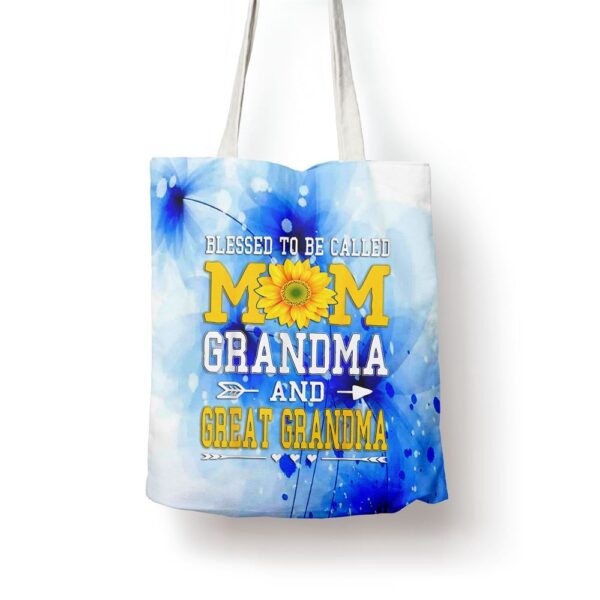 Blessed To Be Called Mom Grandma Great Grandma Mothers Day Tote Bag, Mom Tote Bag, Tote Bags For Moms, Gift Tote Bags