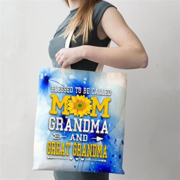 Blessed To Be Called Mom Grandma Great Grandma Mothers Day Tote Bag, Mom Tote Bag, Tote Bags For Moms, Gift Tote Bags