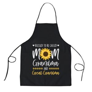 Blessed To Be Called Mom Grandma and Great Grandma Sunflower Apron Aprons For Mother s Day Mother s Day Gifts 1 k512qa.jpg