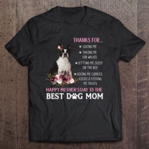 Boston Terrier Mom Gift Happy Mother’s Day…
