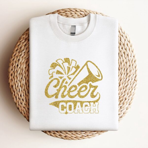 Cheer Coach Biggest Fan Cheerleader Mothers Day Sweatshirt, Mother Sweatshirt, Sweatshirt For Mom, Mum Sweatshirt
