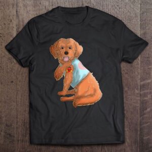 Cockapoo I Love Mom Tattoo Dog Shirt…