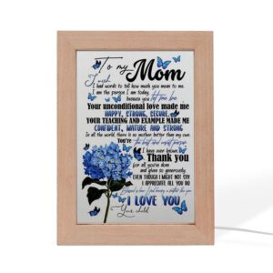Custom Frame Lamp Prints Mother’s Day Gifts…