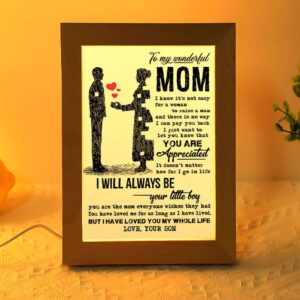 Custom Frame Lamp Prints Mother s Day Gifts From Son Frame Lamp Picture Frame Light Frame Lamp Mother s Day Gifts 2 shyreb.jpg