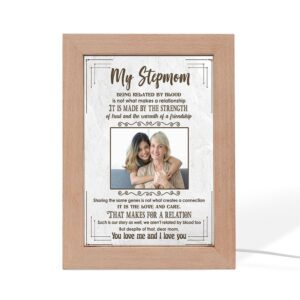 Custom My Stepmom Frame Lamp, Picture Frame…