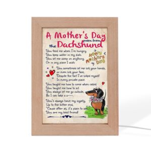 Dachshund Dog A Mother’S Day Poem From…
