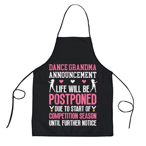 Dance Grandma Announcement Grandma Of A Dancer Grandmother Apron, Aprons For Mother’s Day, Mother’s Day Gifts