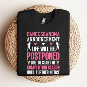 Dance Grandma Announcement Grandma Of A Dancer…
