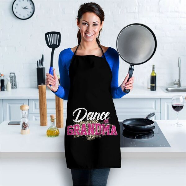 Dance Grandma Leopard Funny Dancing Grandma Mothers Day Apron, Aprons For Mother’s Day, Mother’s Day Gifts