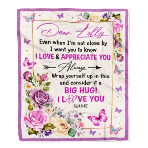 Dear Lolly Blanket From Granddaughter Grandson It…