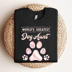 Dog Lover Worlds Best Aunt Mothers Day…