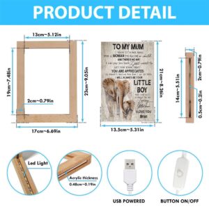 Elephant To My Mum I Know It S Not Easy Frame Lamp Picture Frame Light Frame Lamp Mother s Day Gifts 4 bpnrpf.jpg