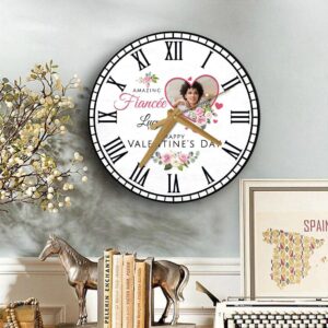 FiancC3A9e Floral Heart Frame Anniversary Birthday Personalised Wooden Clock Mother s Day Clock Custom Mothers Day Gifts 2 emfjkz.jpg